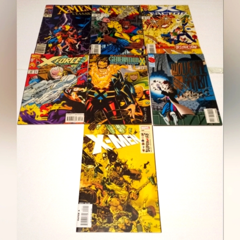 Marvel Comics Group Lot (X-Men,X-Factor,X-Force,Generation X,Victims,Supernovas)